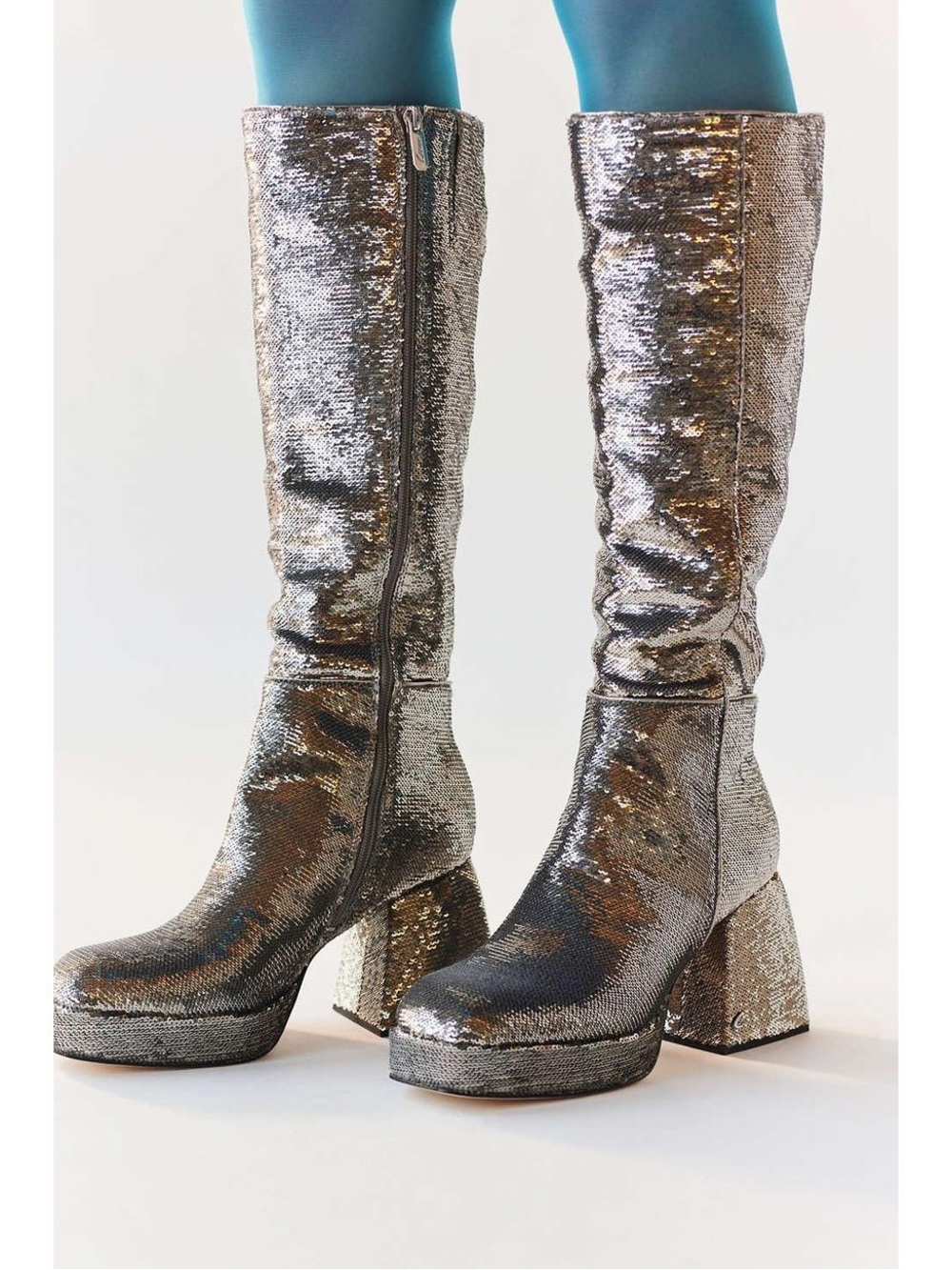 Circus NY by Sam Edelman Sequin Knee-High Boots New 8.5
